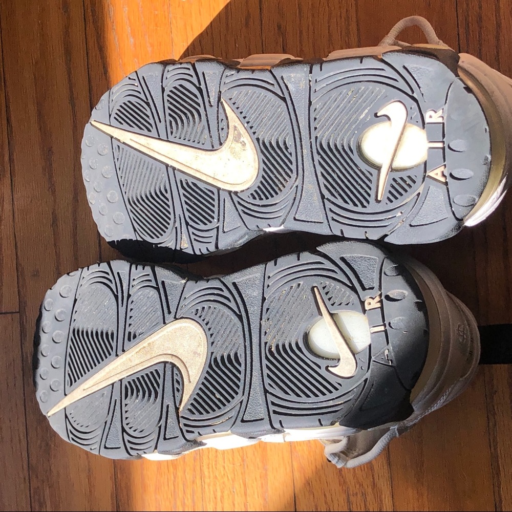 Nike Air More Money Los Angeles White High Top Sneaker Basketball Fashion - Picture 10 of 13